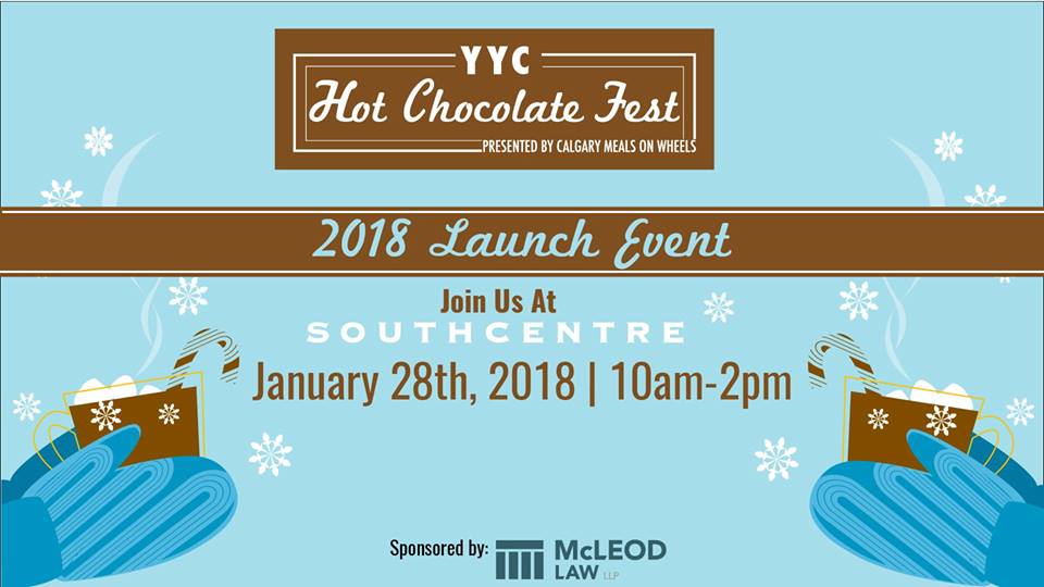 Enero 28 -2018 YYC Hot Chocolate Fest Launch-Eventos Calgary AB- Eventos Latinos en Alberta